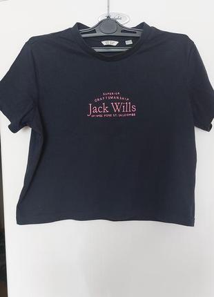 Футболка вкорочена jack wills