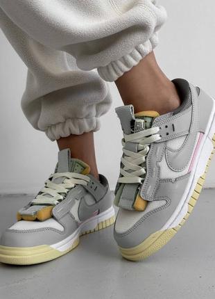 🩶 трендовые женские кроссовки nike sb dunk low jumbo mint foam / найк сб датк демисезонные на весну, лето, осень / жеэнкие кроссовки данки кед
