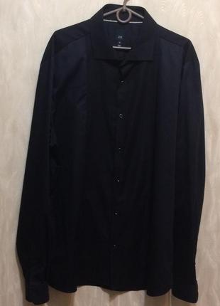 Стильна чорна сорочка river island, р.52