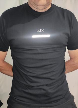 Новая брендовая футболка мужская armani exchange.л