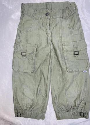 Бриджи-карго на 9-10 лет.