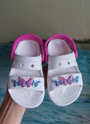 CroCs C Slides CROCS 11990 6E2 Flip 11033 Black Jibbitz Crocs