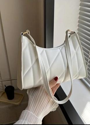 Белая женская сумочка 👜