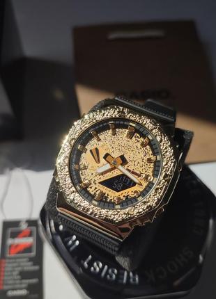 Годинник casio gm-2100mg-1aer watch касіо механічний/електричний годинник
