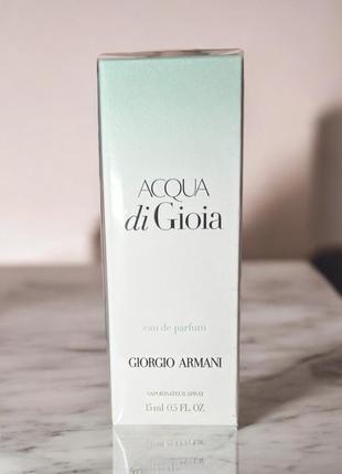 Armani acqua di gioia парфумована вода для жінок 15ml