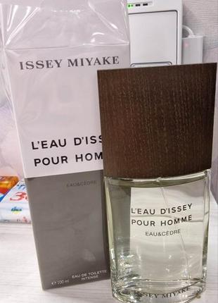 Оригiнал!!! новинка, в брендi  issey miyake , lea'u dissey pour home cedre