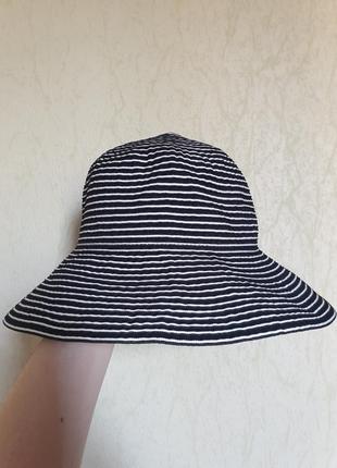 Стильные шляпы в полоску/белая шляпа в черную полоску/ черная шляпа в белую полоску распродаж