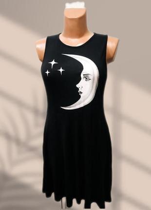 Дивовижна чорна сукня в готичному стилі провокаційного англійського бренду killstar2 фото