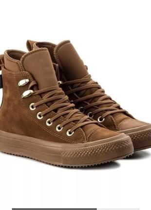 Женские ботинки converse chuck taylor all star 'brown'