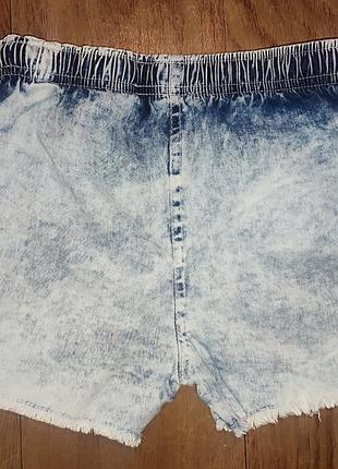 Джинсові шорти для дівчинки 122-128см 2