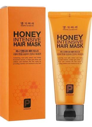 Интенсивная медовая маска для волос daeng gi meo ri honey intensive hair mask. распив 100 мл.