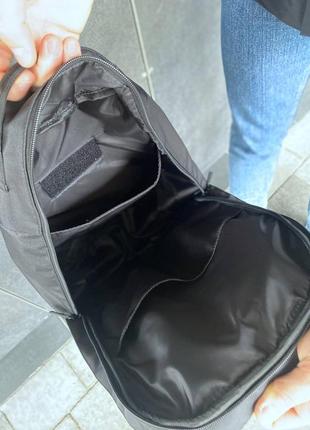 Рюкзак унісекс, чорний, місткий5 фото