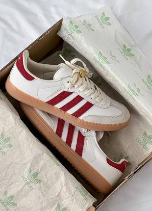 Кроссовки женские adidas login white/red (sporty/rich )