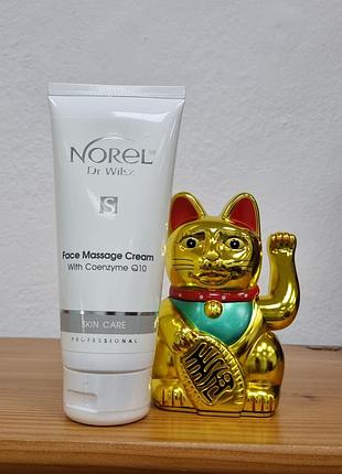 Norel skin care - face massage cream with coenzyme q10 - массажный крем для лица с коэнзимом q10 200 мл