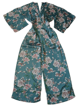 !!!терміново!!!продаю літній,атласний комбінезон з відкритою спиною в стилі кімоно