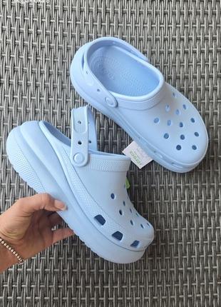 Сабо на платформе crocs crush w9 w10