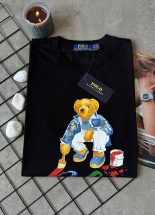 Мужская футболка polo ralph lauren люкс качества