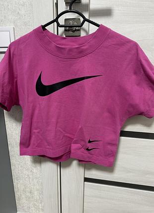 Яскрава котонова футболка nike (оригінал)