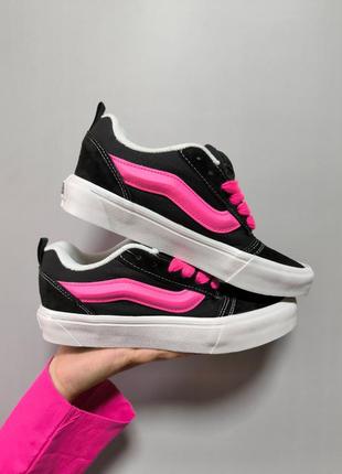 Кеди вансы strong vans pink2 фото