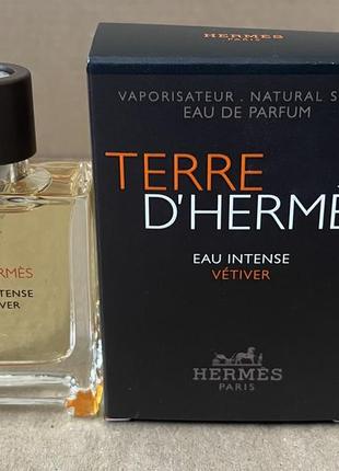Hermes terre d'hermes eau intense vetiver парфумована вода 12,5ml