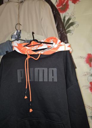 Худи оверсайз puma &amp; hermes 2