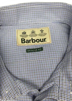 Рубашка в клетку barbour4 фото