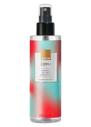 Освежающий мист "joyful" с ароматом арбуза, эйвон 200мл