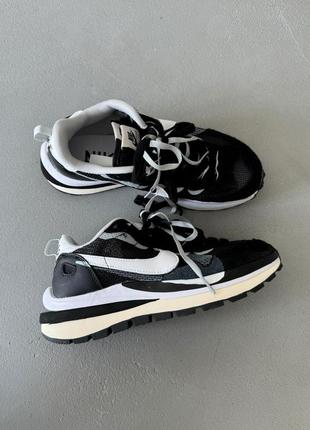 Кроссовки nike vaporwaffle x boot black/white
