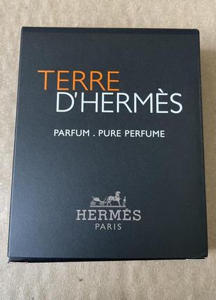 Hermes terre dhermes parfum, набор пафумированный