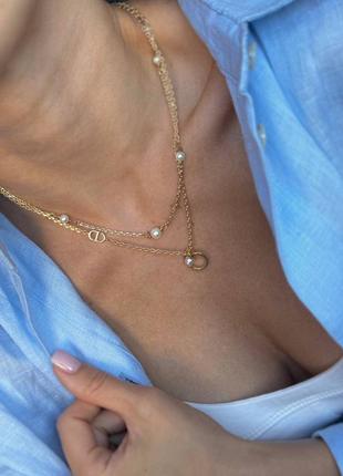 Подвеска в стиле christian dior