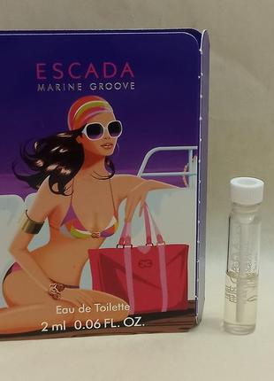 Escada marine groove escada 2 \ 1.4 мл пробник