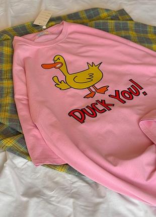 Футболка женская оверсайз принт прикол кулир7 фото