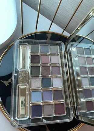 Огромная палетка тени для век estee lauder deluxe eyeshadow compact pure color