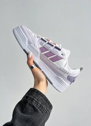 Жіночі кросівки фіолетові adidas wmns adi2000 'silver violet'3 фото