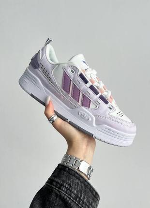 Жіночі кросівки фіолетові adidas wmns adi2000 'silver violet'9 фото