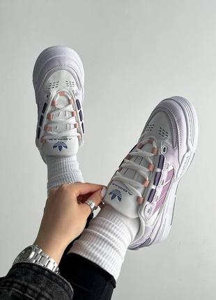 Жіночі кросівки фіолетові adidas wmns adi2000 'silver violet'2 фото