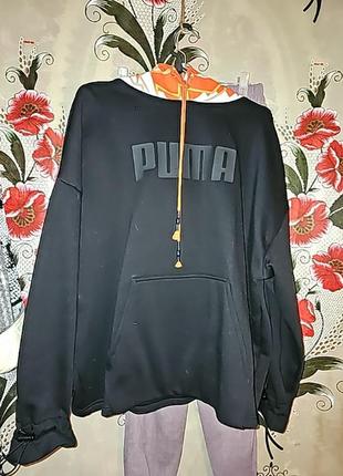 Худи оверсайз puma &amp; hermes1 фото