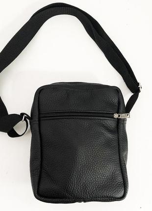 Качественная мужская сумка из натуральной кожи, сумка мессенджер, кожаная борсетка, сумка через плечо2 фото