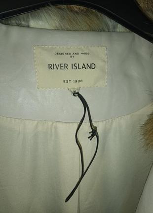 River island,новая меховая жилетка р.16/423 фото