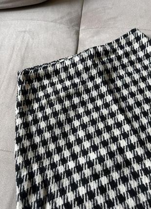 Твидовая юбка zara2 фото
