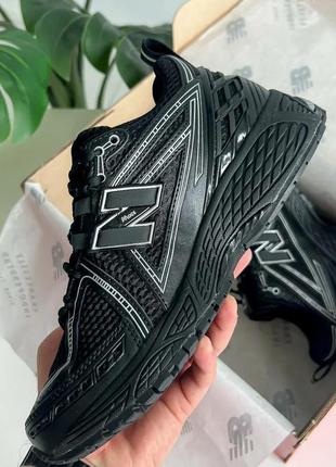 New balance 1906r black metallic silver2 фото