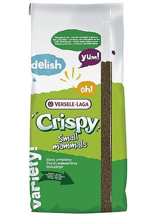 Versele-laga crispy pellets chinchillas & degus верселе-лага криспи шиншилла дегу корм для шиншилл и дегу