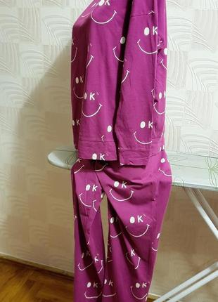 (л) прикольная пижама/костюм для дома от next3 фото