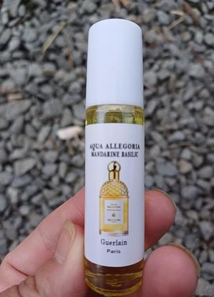 Масляный парфюм aqua allegoria mandarine basilic 10 мл
