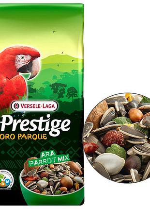 Versele-laga prestige loro parque ara parrot mix верселе-лага престиж лоро парк ара попуга повнораціонний корм для великих папуг