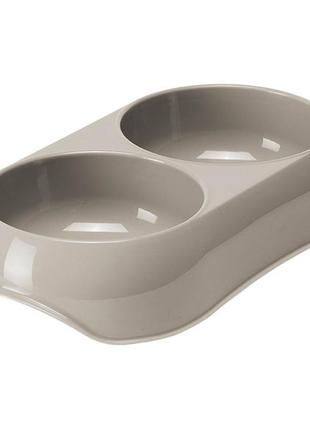 Moderna gusto модерна густо двойная миска для котов, 2х200мл