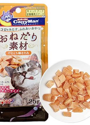 Cattyman chicken meat кеттімен курка шматочки філе ласощі для котів