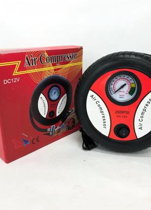 Автомобильный компрессор для быстрой подкачки колес air compressor dc12v, автомобильный компрессор