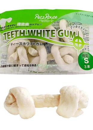 Petz route teeth white gum петс рут кістка для чищення зубів жувальні ласощі для собак