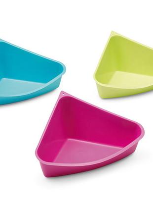 Savic роди туалет (rody toilet) угловой для кроликов и фреток, пластик